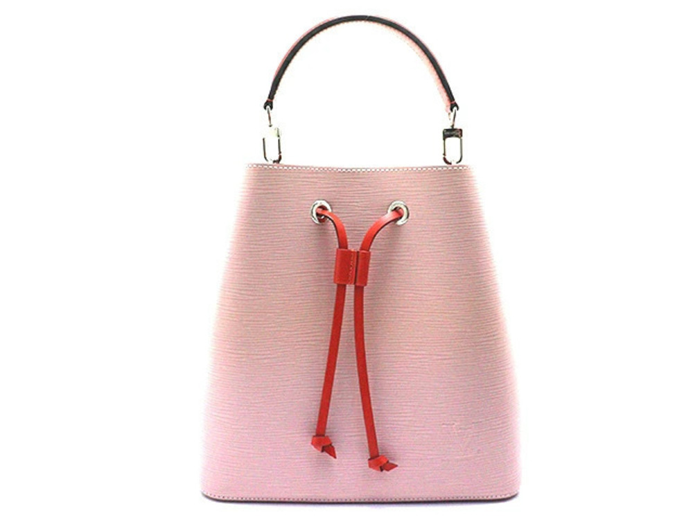 Louis Vuitton Epi Neo Noe Rose Pink Ballerine 2way Shoulder Bag